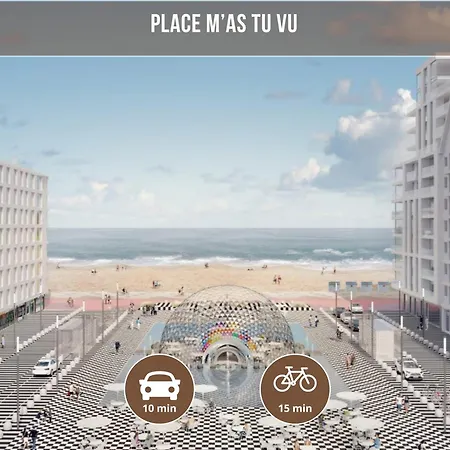 Le Romeo - Vue Lateral Ideal Pour Un Sejour En Famille A By La Conciergerie Knokke-Heist